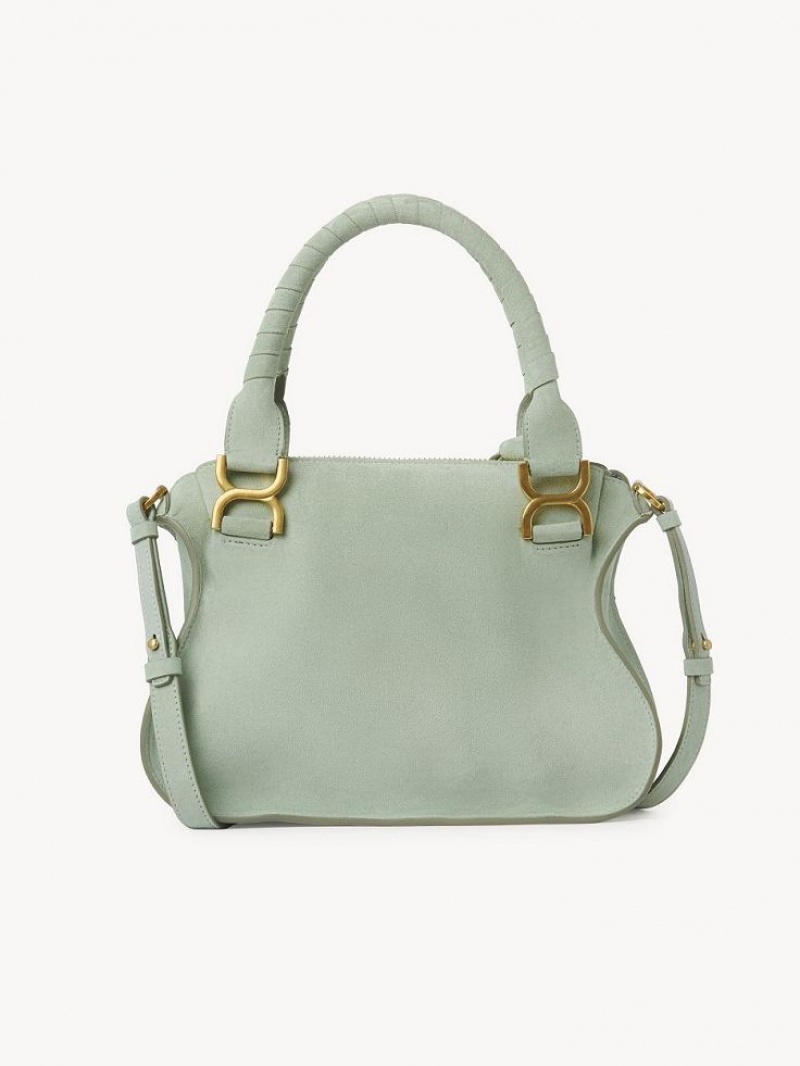 Sacs Crossbody Chloe Marcie Small Double Carry Vert | CHE-SR13601