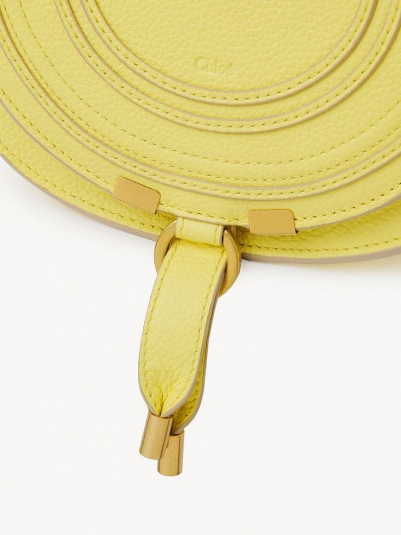 Sacs Crossbody Chloe Marcie Small Jaune | CHE-SR13533