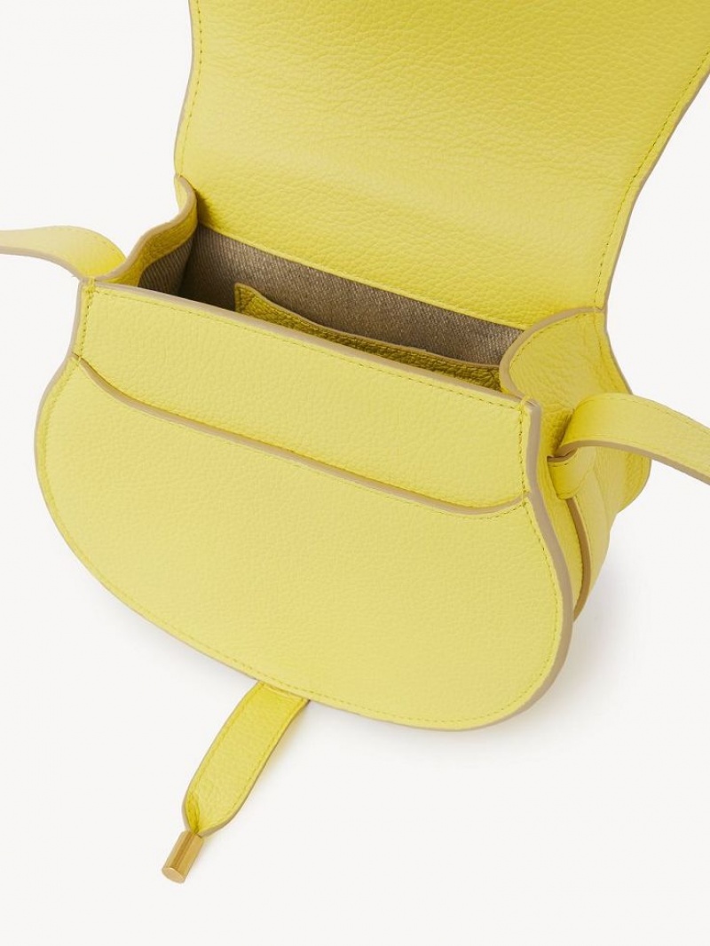 Sacs Crossbody Chloe Marcie Small Jaune | CHE-SR13533