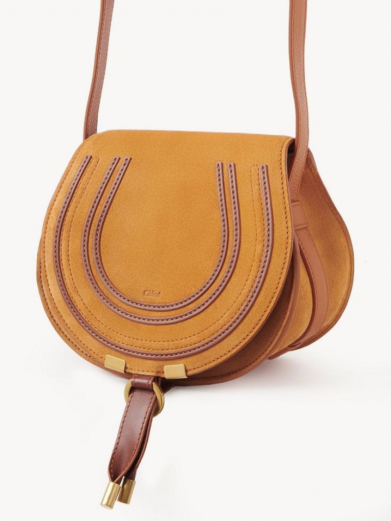 Sacs Crossbody Chloe Marcie Small Orange | CHE-SR13483