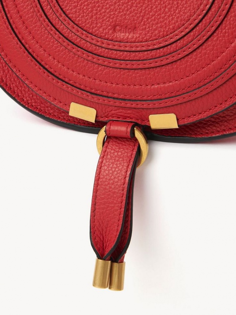 Sacs Crossbody Chloe Marcie Small Rouge | CHE-SR13488