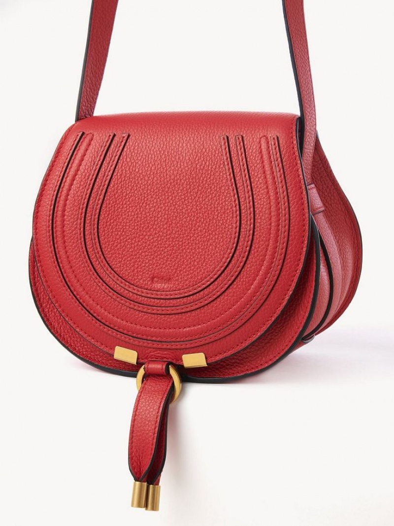 Sacs Crossbody Chloe Marcie Small Rouge | CHE-SR13488