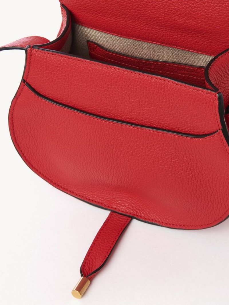 Sacs Crossbody Chloe Marcie Small Rouge | CHE-SR13488