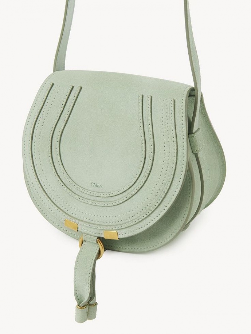 Sacs Crossbody Chloe Marcie Small Vert | CHE-SR13624