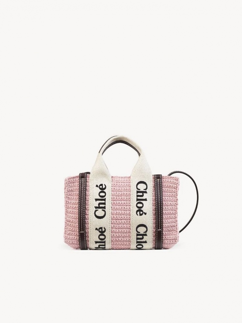 Sacs Crossbody Chloe Mini Woody Rose | CHE-SR13464