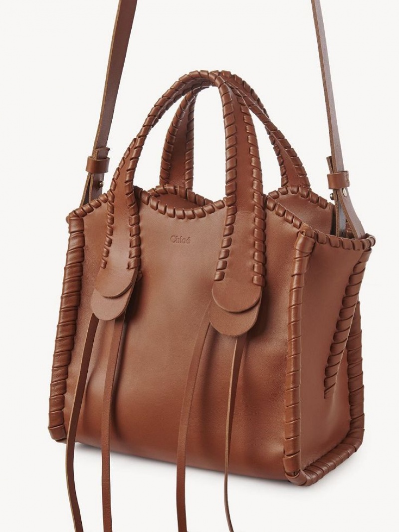 Sacs Crossbody Chloe Small Mony Marron | CHE-SR13467