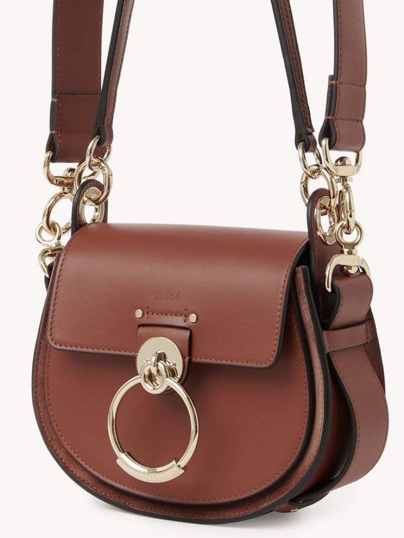 Sacs Crossbody Chloe Small Tess Marron | CHE-SR13522