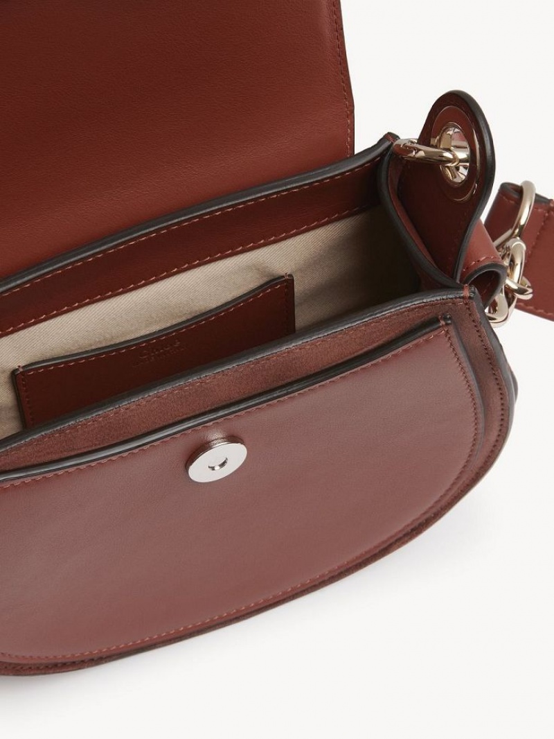 Sacs Crossbody Chloe Small Tess Marron | CHE-SR13522