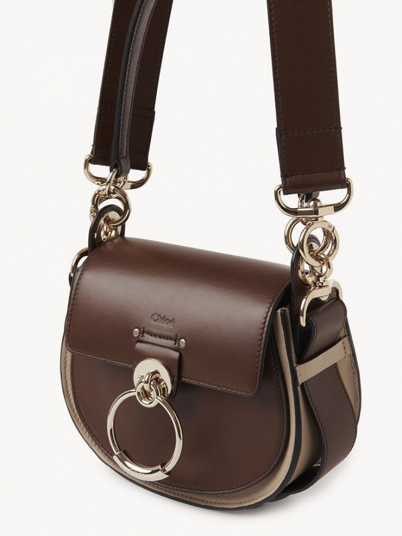 Sacs Crossbody Chloe Small Tess Marron | CHE-SR13574