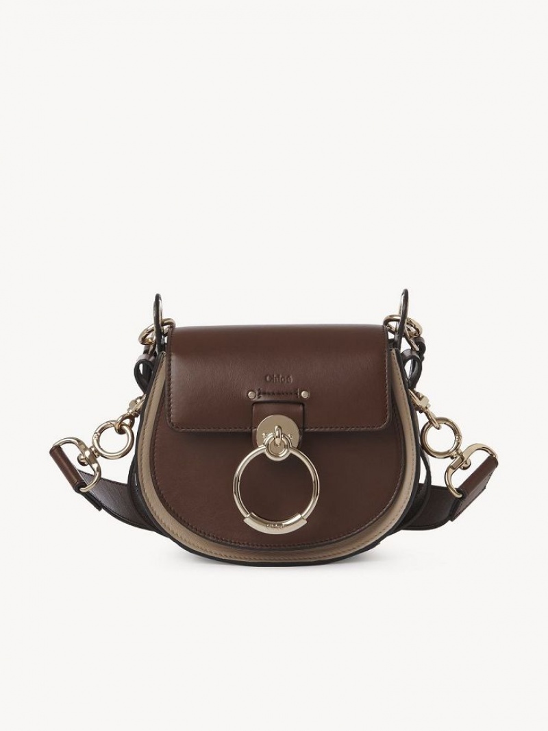 Sacs Crossbody Chloe Small Tess Marron | CHE-SR13574