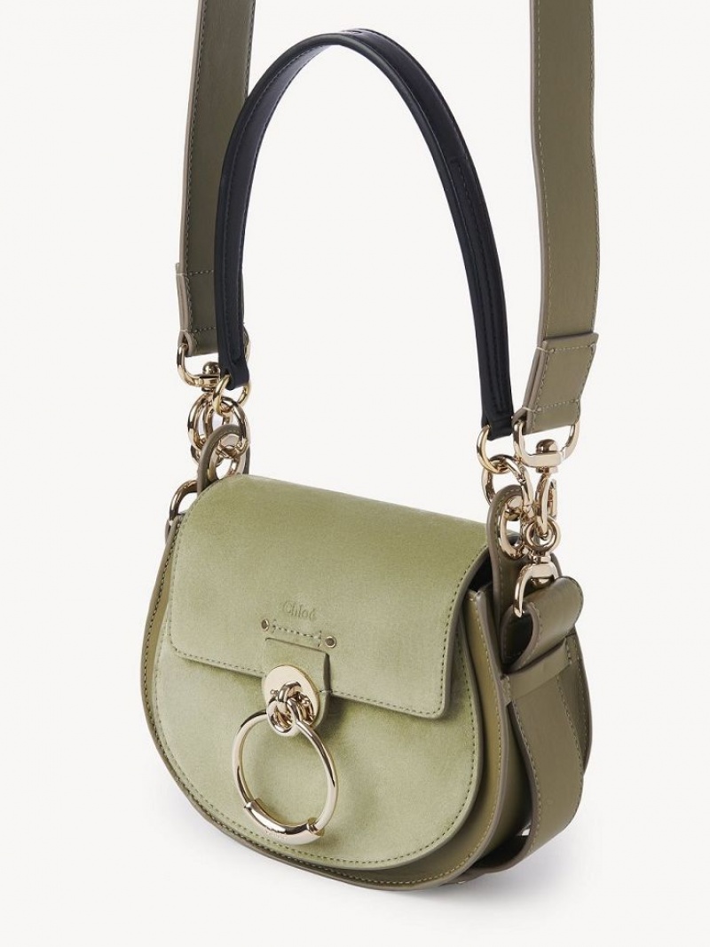 Sacs Crossbody Chloe Small Tess Vert | CHE-SR13551