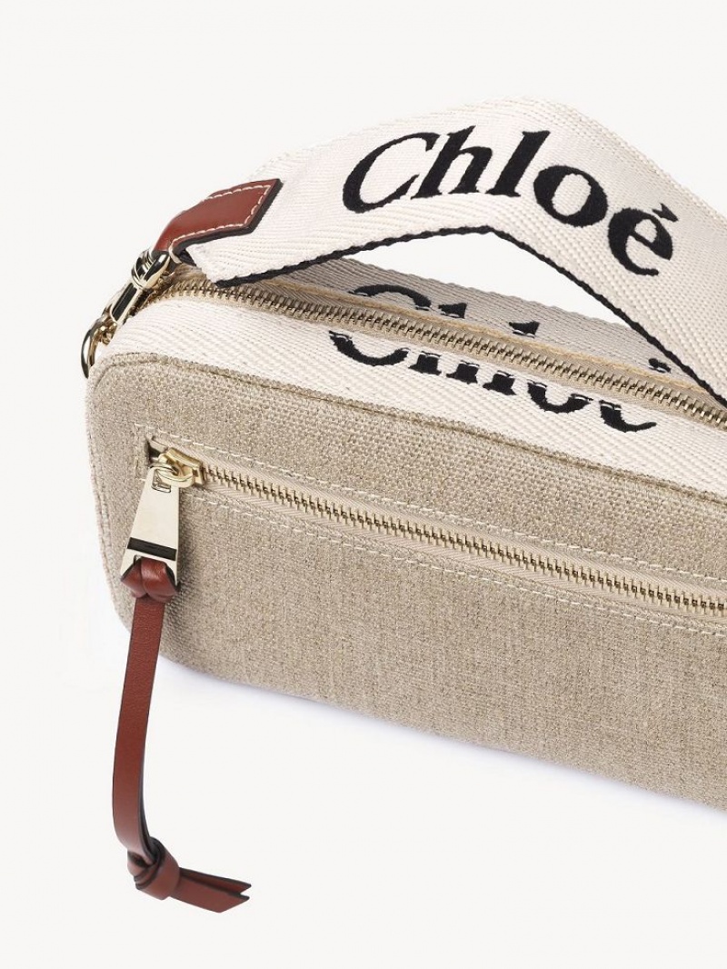 Sacs Crossbody Chloe Woody Belt Marron | CHE-SR13607