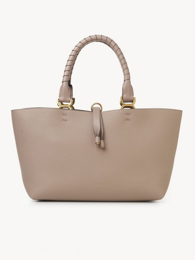 Sacs Fourre Tout Chloe Marcie Small Beige | CHE-SR13388