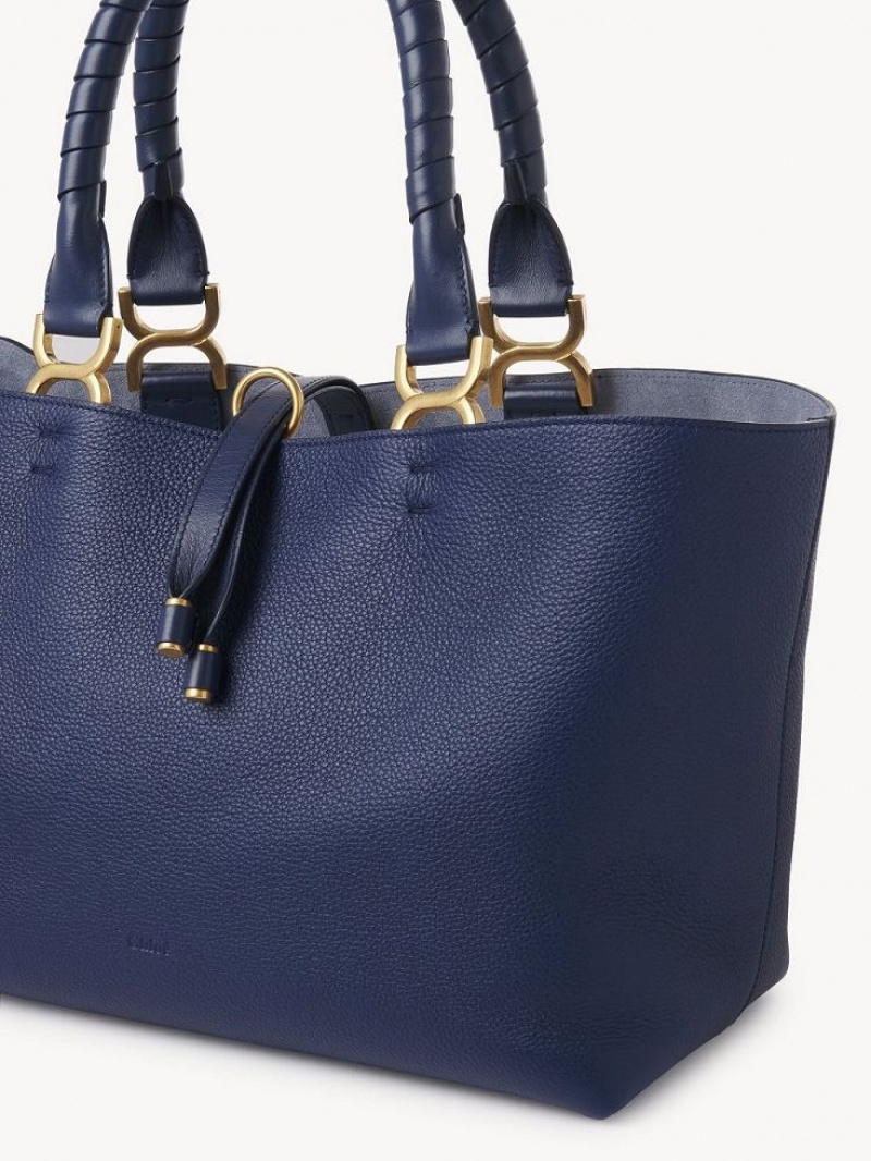 Sacs Fourre Tout Chloe Marcie Small Bleu | CHE-SR13334