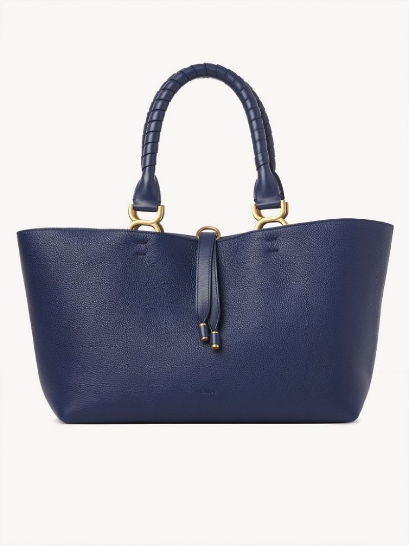 Sacs Fourre Tout Chloe Marcie Small Bleu | CHE-SR13334