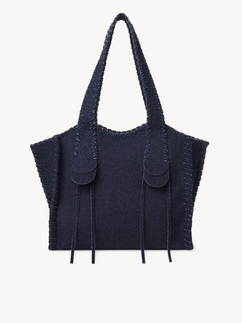 Sacs Fourre Tout Chloe Medium Mony Bleu | CHE-SR13309