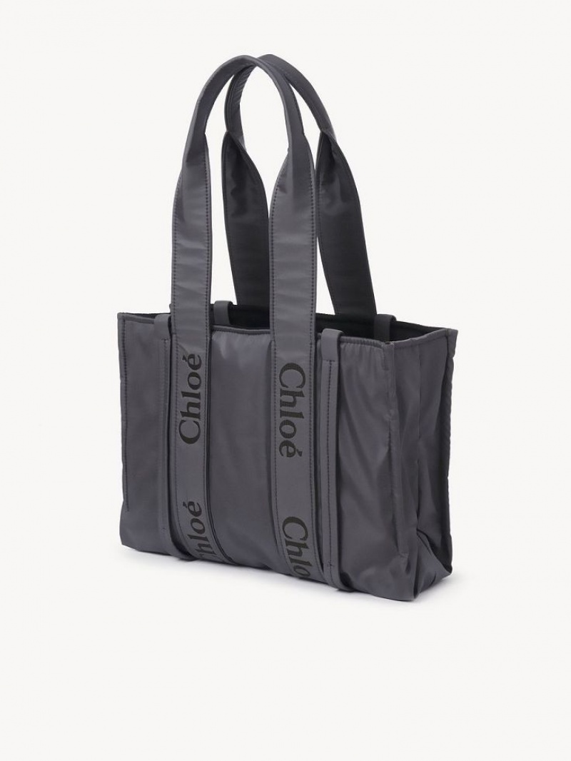 Sacs Fourre Tout Chloe Medium Woody Grise | CHE-SR13350