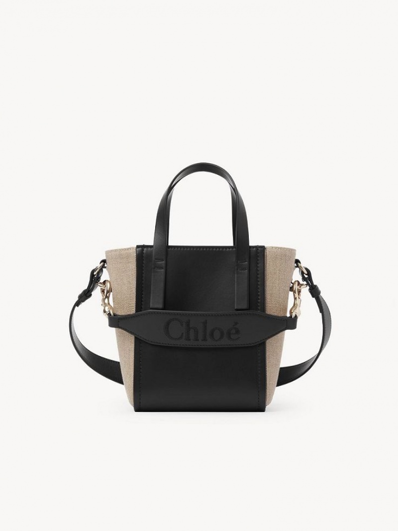 Sacs Fourre Tout Chloe Sense Small Noir | CHE-SR13286