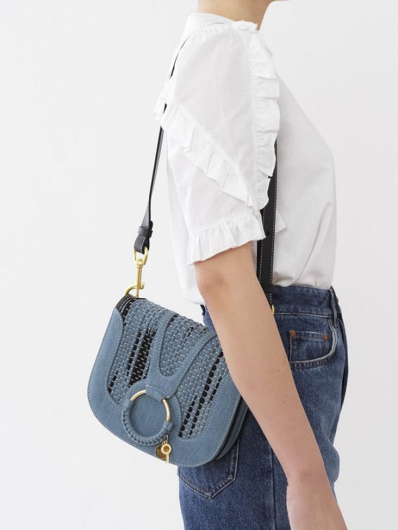 Sacs À Bandoulière Chloe Hana Bleu | CHE-SR14641