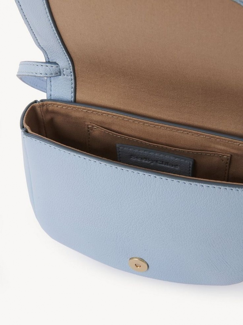 Sacs À Bandoulière Chloe Hana Mini Bleu | CHE-SR14692