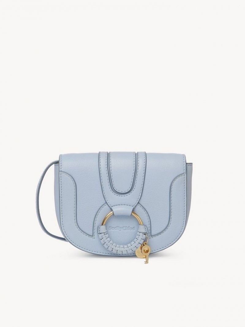 Sacs À Bandoulière Chloe Hana Mini Bleu | CHE-SR14692