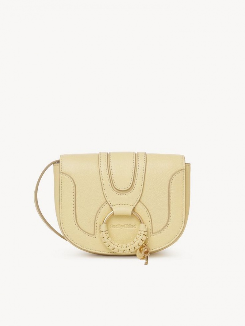 Sacs À Bandoulière Chloe Hana Mini Jaune | CHE-SR14693