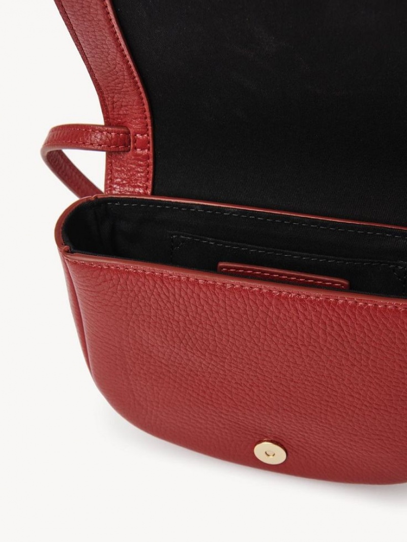 Sacs À Bandoulière Chloe Hana Mini Rouge | CHE-SR14598