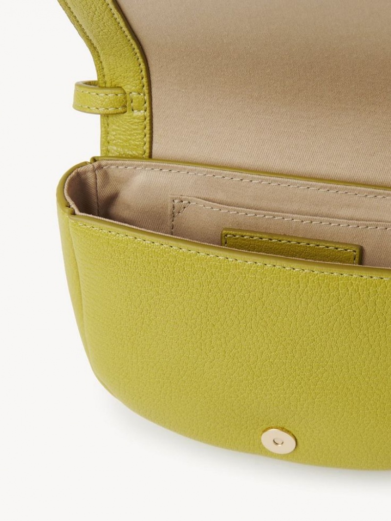 Sacs À Bandoulière Chloe Hana Mini Vert Olive Clair | CHE-SR14616