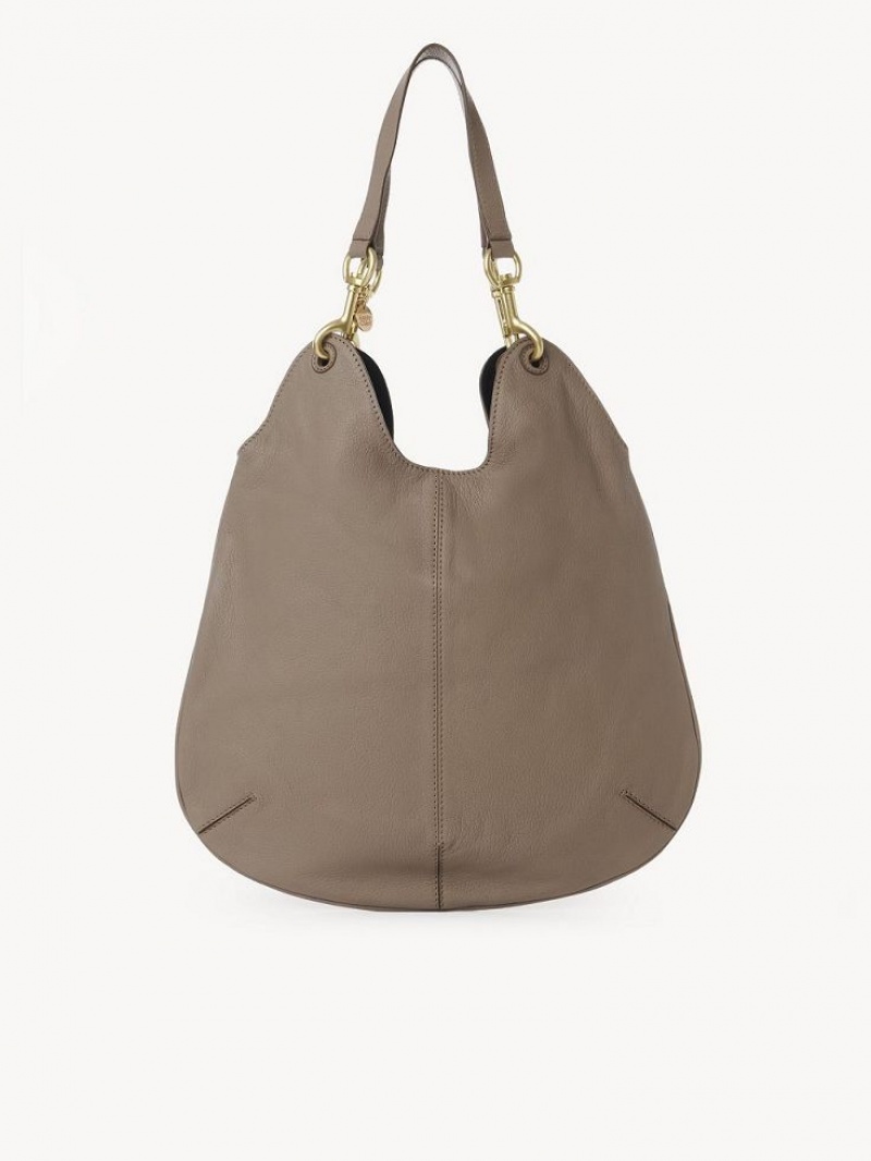 Sacs À Bandoulière Chloe Hana Shopper Grise | CHE-SR14625