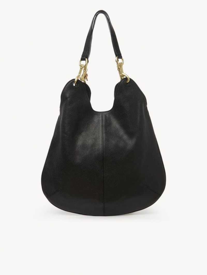 Sacs À Bandoulière Chloe Hana Shopper Noir | CHE-SR14624