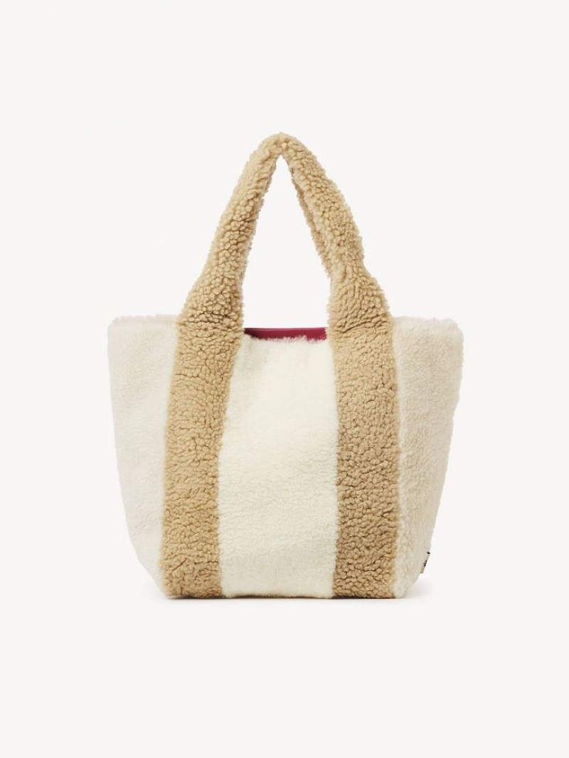 Sacs À Bandoulière Chloe Huggy Beige | CHE-SR14591