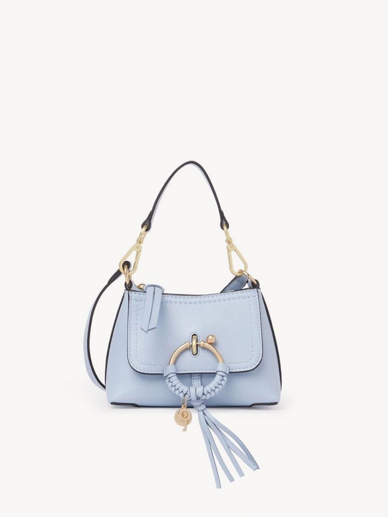 Sacs À Bandoulière Chloe Joan Mini Bleu | CHE-SR14689