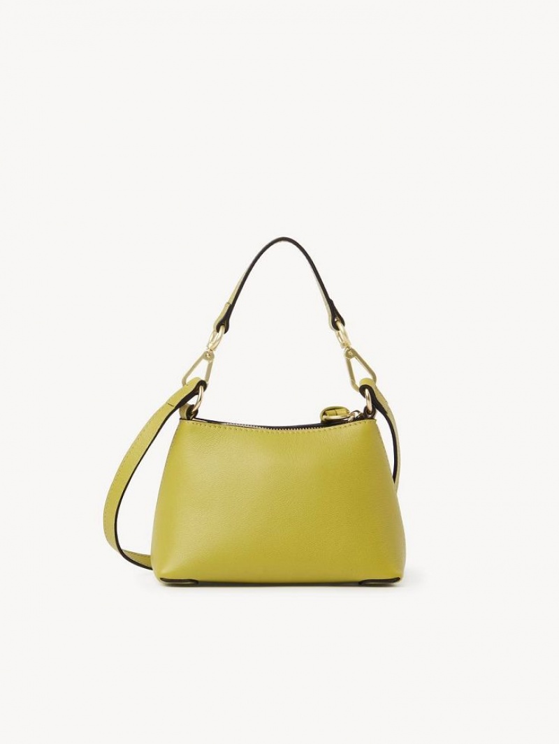 Sacs À Bandoulière Chloe Joan Mini Vert Olive Clair | CHE-SR14695