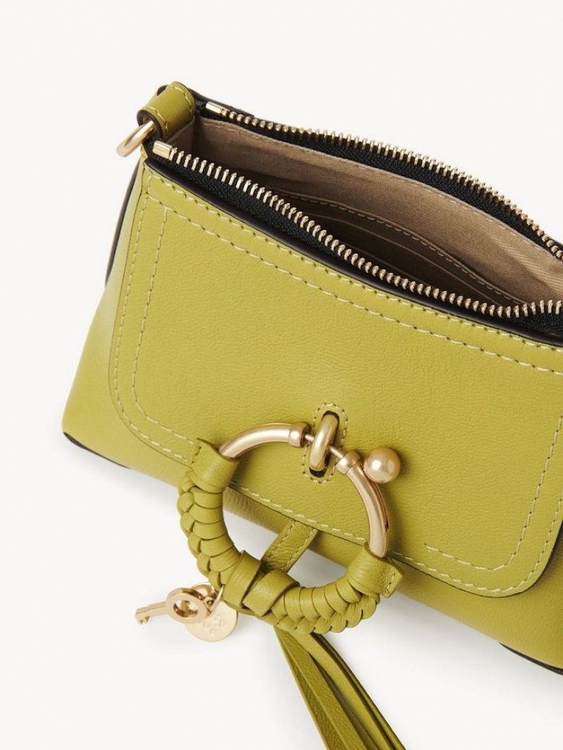 Sacs À Bandoulière Chloe Joan Mini Vert Olive Clair | CHE-SR14695