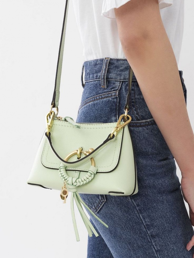 Sacs À Bandoulière Chloe Joan Mini Vert | CHE-SR14687