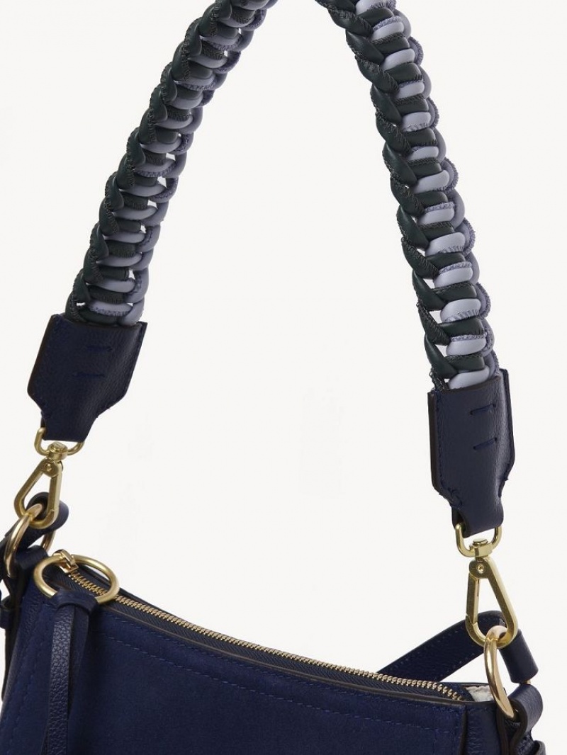 Sacs À Bandoulière Chloe Joan Small Bleu Marine | CHE-SR14647