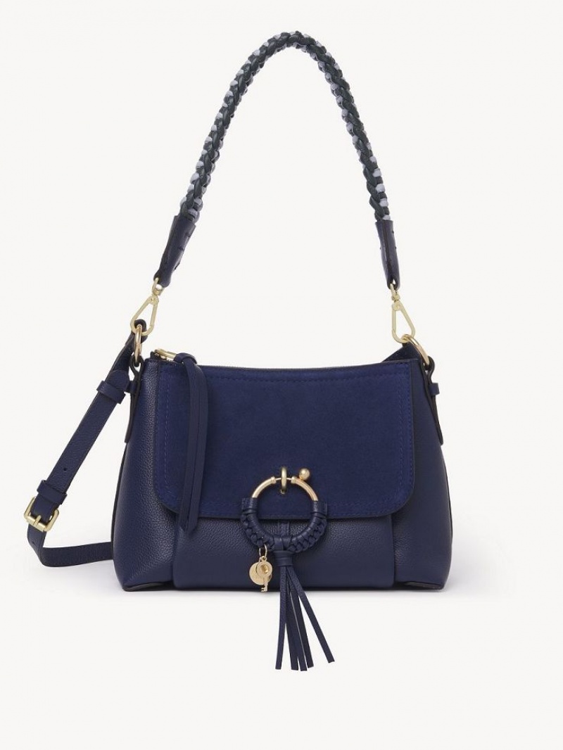 Sacs À Bandoulière Chloe Joan Small Bleu Marine | CHE-SR14647