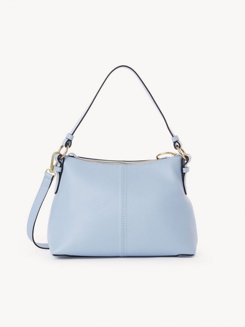 Sacs À Bandoulière Chloe Joan Small Bleu | CHE-SR14679