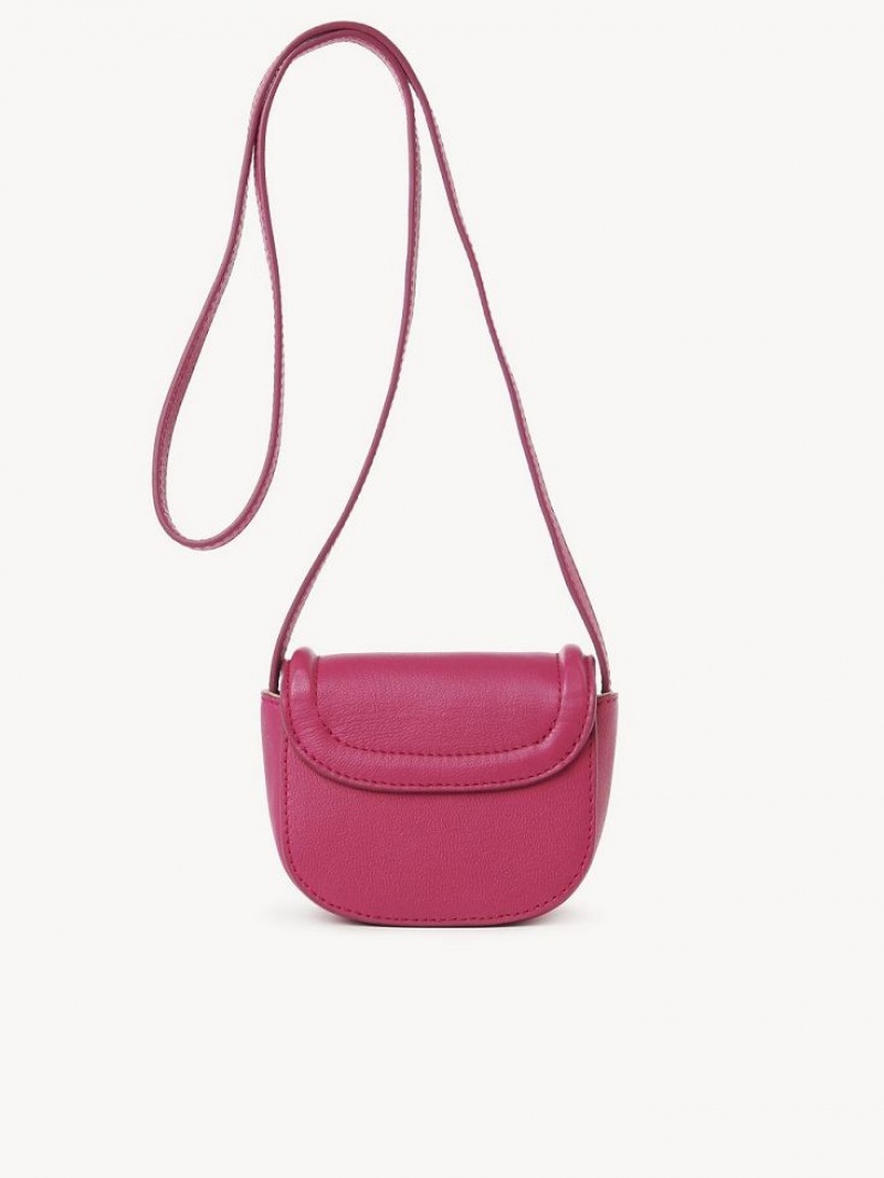 Sacs À Bandoulière Chloe Mara Micro Rose | CHE-SR14605