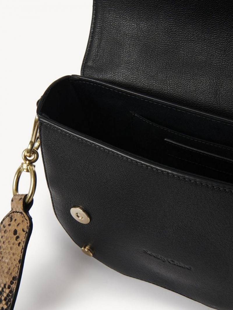 Sacs À Bandoulière Chloe Mara Noir | CHE-SR14596