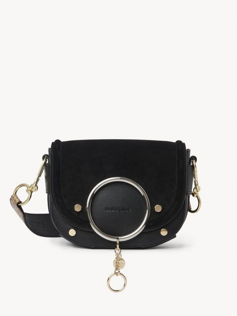 Sacs À Bandoulière Chloe Mara Noir | CHE-SR14596