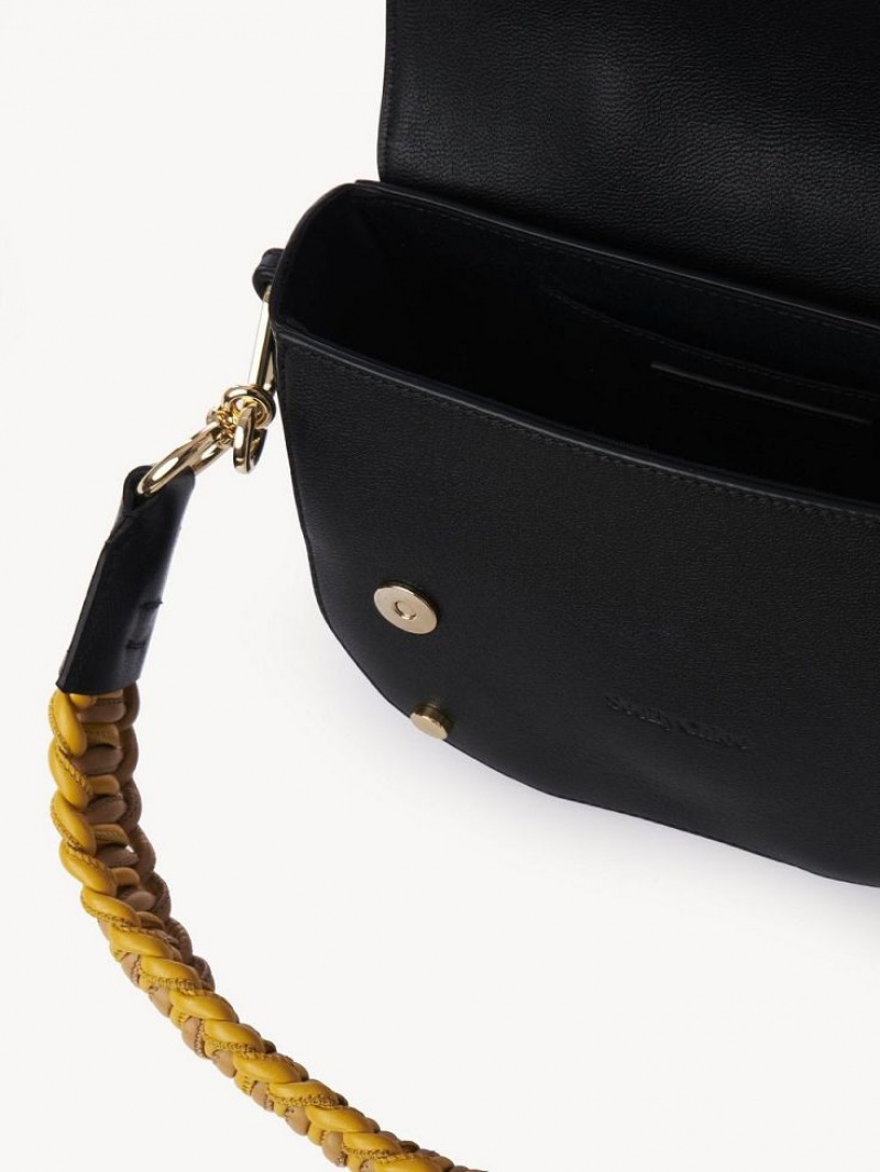 Sacs À Bandoulière Chloe Mara Noir | CHE-SR14653