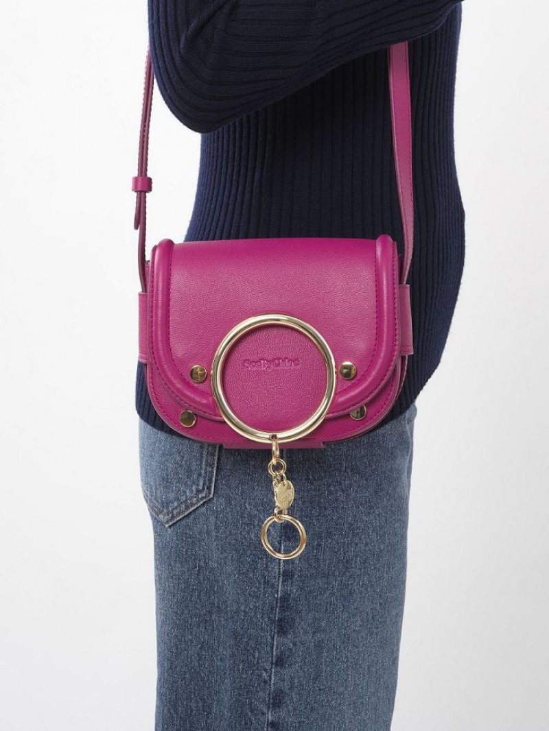 Sacs À Bandoulière Chloe Mara Small Rose | CHE-SR14617