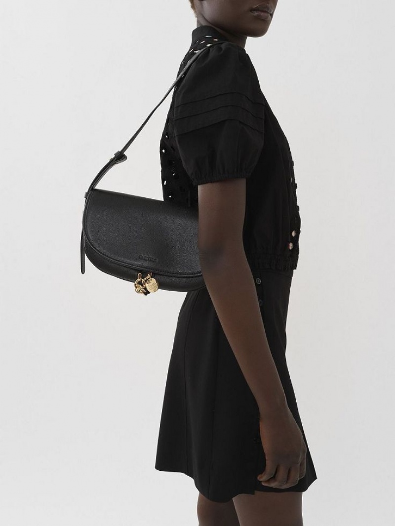 Sacs À Bandoulière Chloe Mara Uette Noir | CHE-SR14630