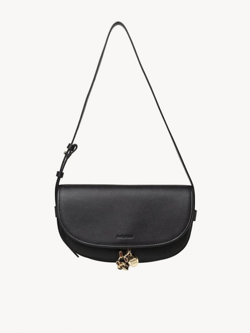 Sacs À Bandoulière Chloe Mara Uette Noir | CHE-SR14630