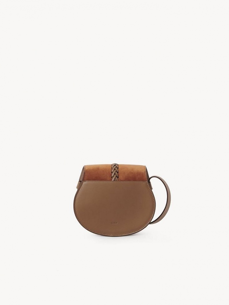 Sacs À Bandoulière Chloe Marcie Small Saddle Marron | CHE-SR13414