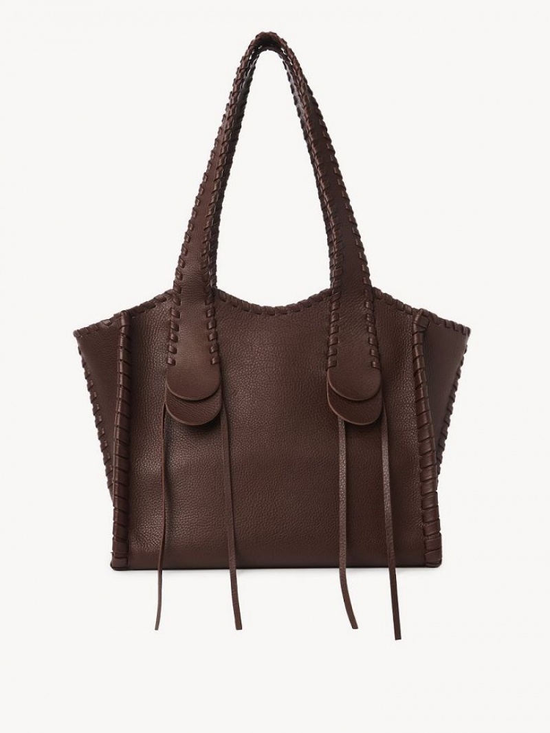 Sacs À Bandoulière Chloe Medium Mony Chocolat | CHE-SR13435