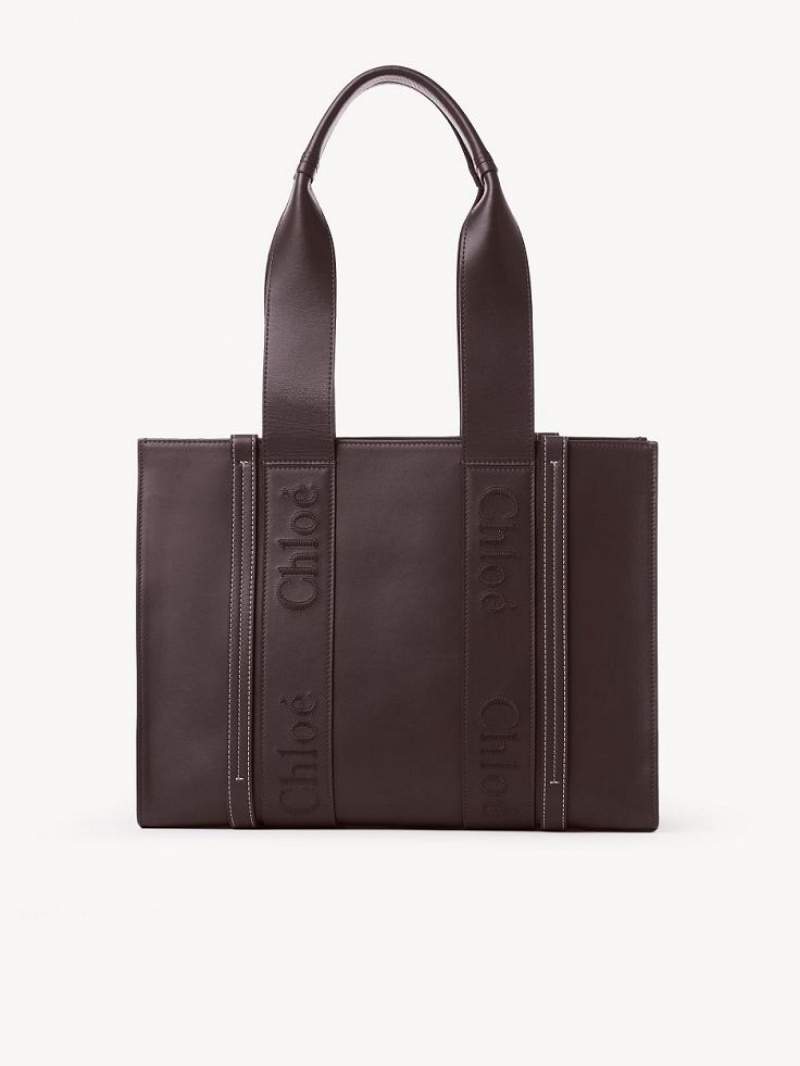 Sacs À Bandoulière Chloe Medium Woody Noir | CHE-SR13431