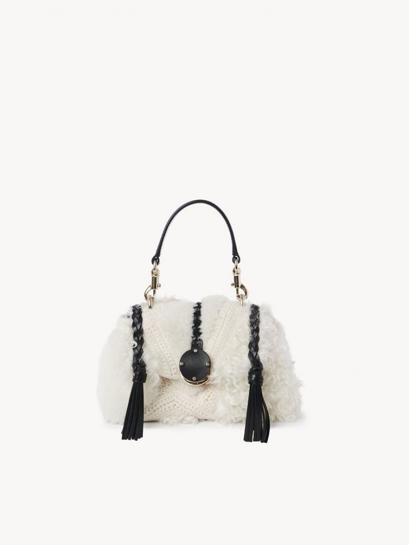 Sacs À Bandoulière Chloe Penelope Mini Soft Blanche | CHE-SR13441