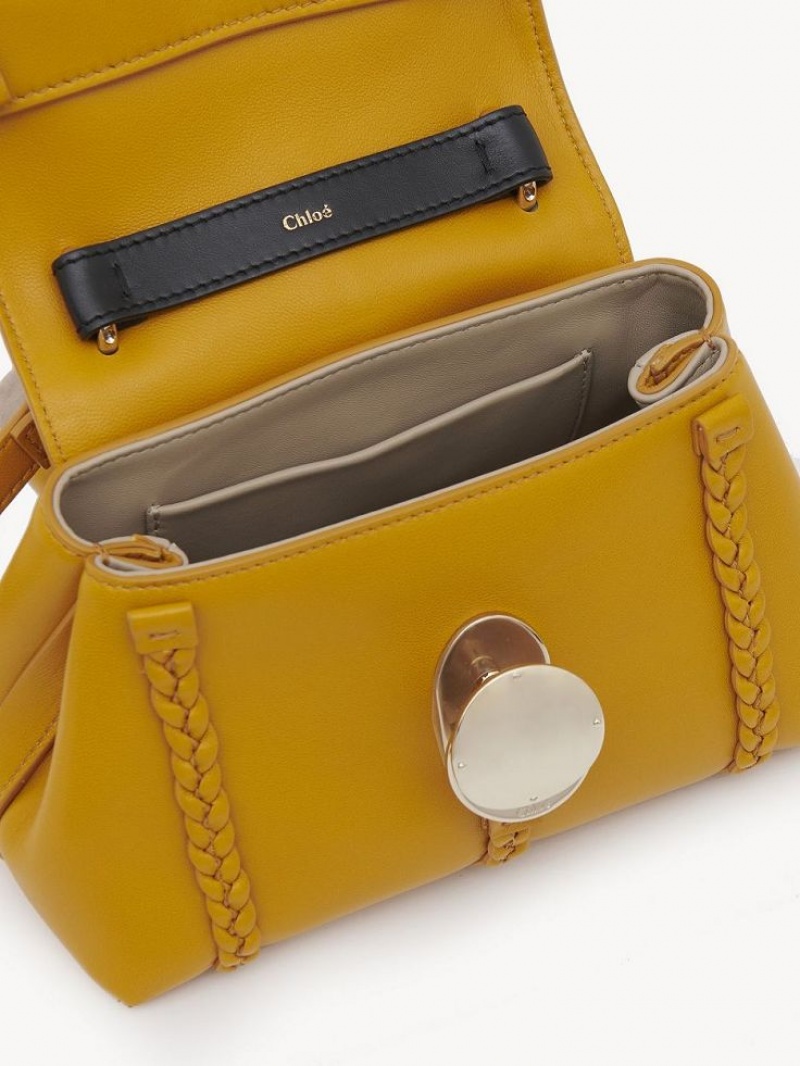 Sacs À Bandoulière Chloe Penelope Mini Soft Jaune | CHE-SR13450